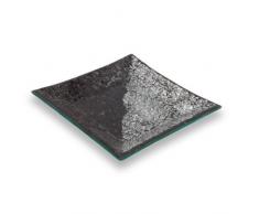 Ashleigh and Burwood decorativo Plato, diseño de mosaico, color eclipse 6 "