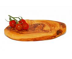 Madera de olivo Tabla de cortar/tabla de cortar 27 cm