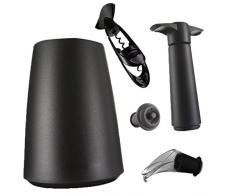 Vacu Vin 3889160 - Set para vino (incluye cubitera, bomba al vacío, 2 sacacorchos, 2 servidores)
