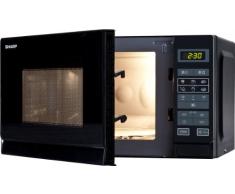 SHARP R242BKW Microondas negro
