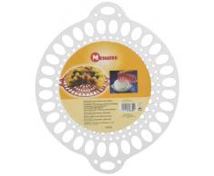 Metaltex - Soporte para enfriar y cortar tartas, color blanco