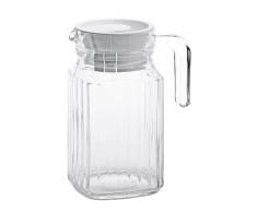 Luminarc - Cristal jarra jarra vidrio quatro refrigerador k.m. jarra leche jugo agua jugo jarra almacenamiento frasco 0.5 litro