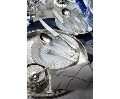 Arthur Price of England 44 piezas Britannia 25 años bañado en plata Canteen Set de cubiertos 6 personas