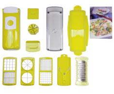 Genius Nicer Dicer Plus - Juego de utensilios de cocina para cortar (13 piezas)