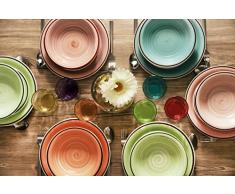 SATUR Vajilla 12 Piezas Dubai Light Multicolor