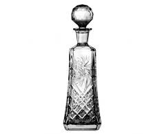 Crystal Julia 4641 whisky de jarra de cristal de plomo de centrifugado diseño de estrellas, 0.7 L