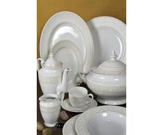 HOGARES CON ESTILO - Vajilla CAPEANS de 20 piezas. Modelo IMPERIO-MEMPHIS