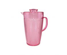 Jarra con función de nevera para 2 litros jarra Zumo Jarra Zumo refrigeradora Cristal Relief aplicador