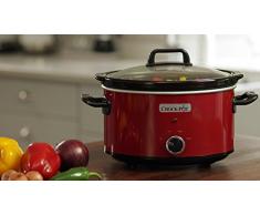 Crock-Pot SCV400RD-050 - Olla de cocción lenta eléctrica, 3,5 l