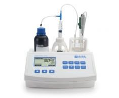 hi84533 - 02 - mini-titolatore para el análisis del número de formolo y del pH Nel Vino con Bomba a pistón