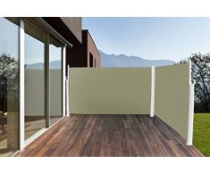 Toldo Lateral (Toldo Lateral Protector Solar 160 x 600 cm Antracita)