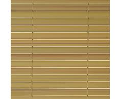 Sol Royal - Protección visual de pvc para barandillas, cercas o vallas de jardín o terraza - 180x400 cm - Natural