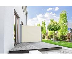 Toldo lateral START Valla ocultación Protector solar en diferentes tamaños antracita o beige - beige, 160 x 300