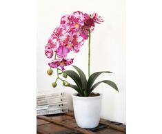 Ligne Déco 431309WO - Orquídea artificial en maceta (60 cm)