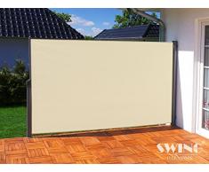 Swing & Harmonie Marquesina lateral opaca de aluminio, enrollable