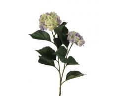 BELLAFIORA 01AMAZ0444123 - Flor artificial, hortensia, color verde y azul