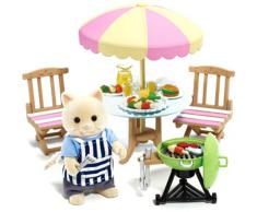 Sylvanian Family 2239 - Lote de accesorios para barbacoa