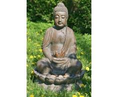 Fuente de Buda 84 cm de alto Decoración de Jardín para exterior