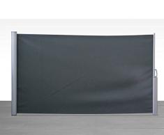 'Toldo Lateral (Antracita "Basic con 160 x 300 cm – Visión Schut zzäune para ventana pared jardín Visión Protección Visual para balcones Visión winschutz pared para jardín y terraza blich Protección para paredes de