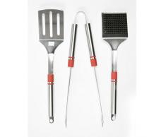Charcoal Companion CC1085 - Kit de utensilios para barbacoas (acero)