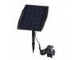 Bomba De Agua De La Fuente Del Panel De La Piscina Kit Solar Estanque De Jardín De Riego Sumergibles