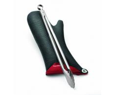 Kitchen Grips - Kit de manopla (41 cm) y pinzas para barbacoa.
