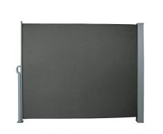 Jago SMKS01 - Toldo lateral para proteger, color gris, tamaño 160x300 cm