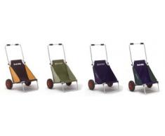 Eckla Beach Rolly - Carrito convertible en silla de playa blau/gruen