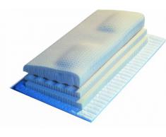 Medifit 101 - Almohada para cuello y zona lumbar (tres posiciones, látex)