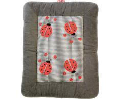 ISI Mini Parque infantil manta 80 x 100 cm mariquita antracita