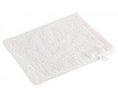 ZOLLNER® Set de 10 manoplas de baño / guantes de baño de rizo 16x21 cm color blanco, disponible en varios colores, del especialista en textiles para hostelería y gastronomía, serie "Elba II"