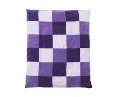 Jollein Parque infantil manta 85 x 105 cm Colourful a cuadros violeta