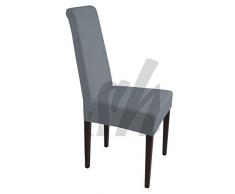 SCHEFFLER-HOME Natalie Fundas de sillas 2 piezas, estirable Cubiertas de la sillas, Spandex Protecdor moderna slipcover, Cubierta de la silla de la decoración de la tela lycra con banda elástica para un ajuste universal, bielástico