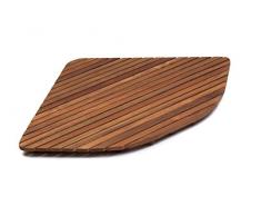AsinoX TEK3A6161 - Tarima de ducha y baño, madera de teca