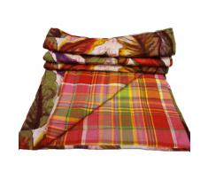Multicolor artesanales nacimiento de tamaño del bebé del edredón / Colcha Reversible Diseño floral Gudri sábana India Regalo 50X41 pulgadas "
