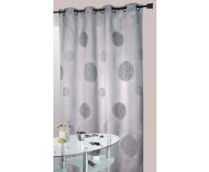 Homemaison HM69851152 - Cortina, color gris
