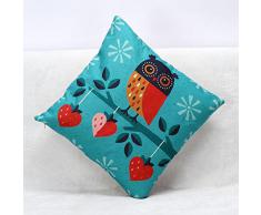 Tongshi Animal Print Sofá cama Cubre Cojines Inicio Funda de almohada Decoración Festival (E)