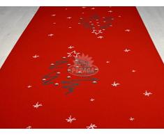 Alfombra Árbol de Navidad 1 X 10mq navideña Alfombra ceremonia Iglesia Evento