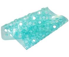 WARRAH Pebble Diseño de goma alfombra de baño de hidromasaje Mat Mat Salud del pie de limpieza para el baño o ducha Bañera -Naturales goma estera no del resbalón -La mejor seguridad adición para su ducha o bañera con acogedor