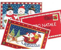 Alfombra Navidad rectangular 40x65 cm de Navidad