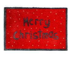 Gardman 82590 X S feliz Navidad lavable Felpudo – rojo