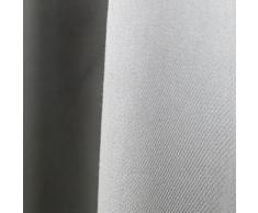 Cortina De tela De Toscana () 150 x 250 cm, color Gris, 100% algodón, •