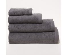 Sancarlos - Toalla rizo premium gris baño - algodón peinado - densidad 550 g - baño 100x150 cm - gris