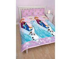 Character World Disney Frozen Magic - Juego de ropa de cama, multicolor
