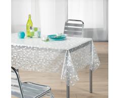 Décor Ligne 1710330 - Mantel de plástico (140 x 240 cm), diseño con mosaico, color transparente