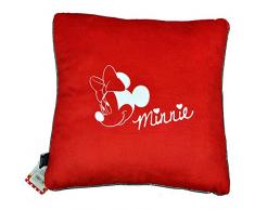 Disney 17610 - Cojín, diseño Minnie, 40 x 40 cm, color rojo