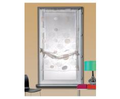 Homemaison HM69812712 - Persiana enrollable y estor, 100% poliéster de 60 x 160 cm, color crema