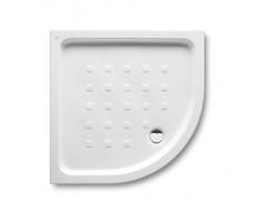 Roca A374795000 - Plato de ducha de porcelana angular con fondo antideslizante