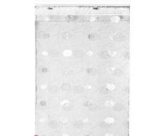 Homemaison HM69812818 Blanc 80 x 210 cm - Persiana enrollable y estor, 100% poliéster de 80 x 210 cm, color blanco