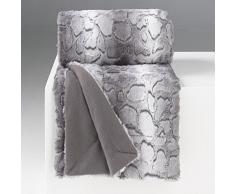 Douceur DIntérieur - 1605141, Manta , 127 X 152 Cm , Siberie , Imitación Piel , Gris